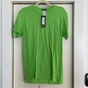 Nasty Gal Bright Green T-Shirt Dress